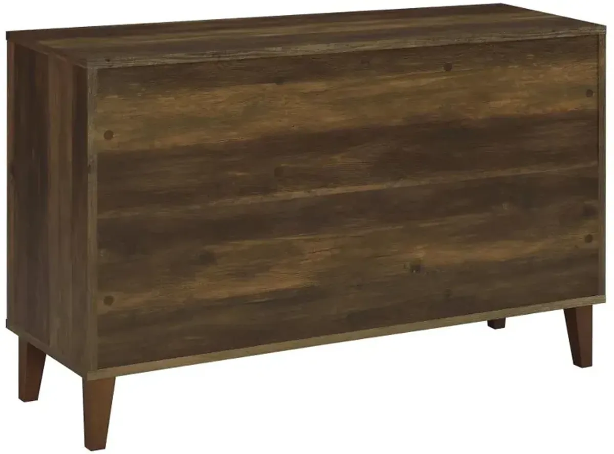 Torin 2-door Engineered Wood Accent Cabinet Dark Pine