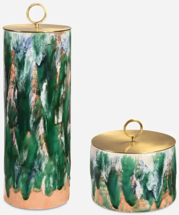 Sylvie Ceramic Containers Set/2