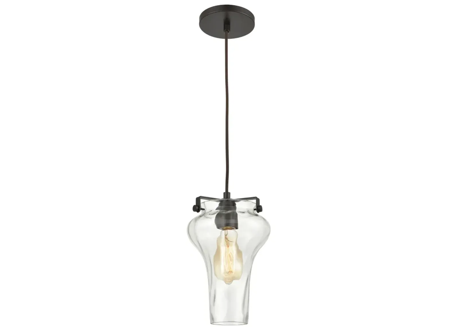 Volus 7" Wide 1-Light Mini Pendant - Oil Rubbed Bronze