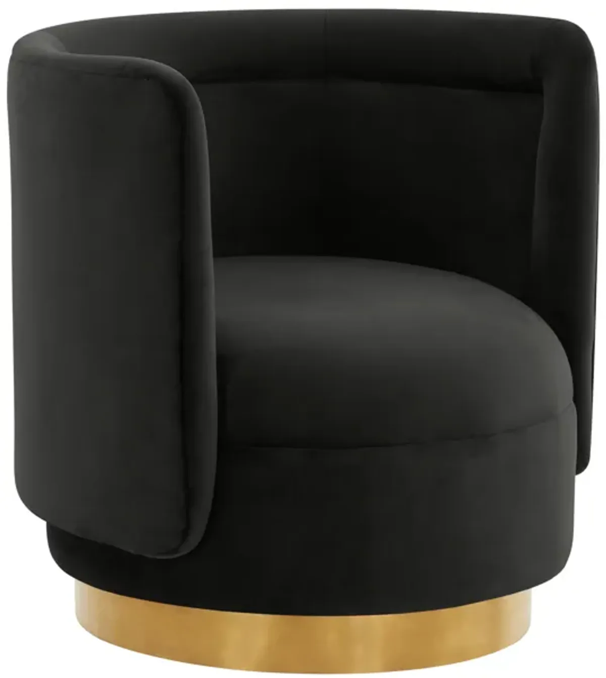 Remy Velvet Swivel Chair