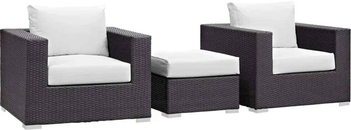 Convene 3 Piece Outdoor Patio Sofa Set