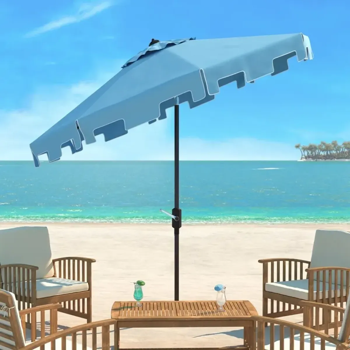 UV-Resistant Zimmerman  Tilt Umbrella 