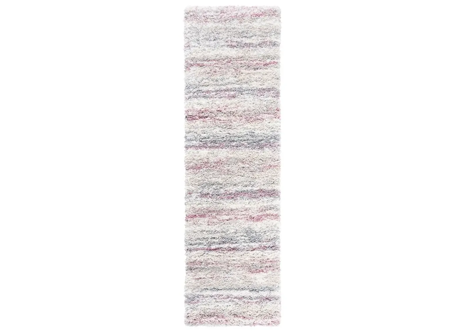 FONTANA SHAG 842 Beige 2'-3' X 12' Runner Rug