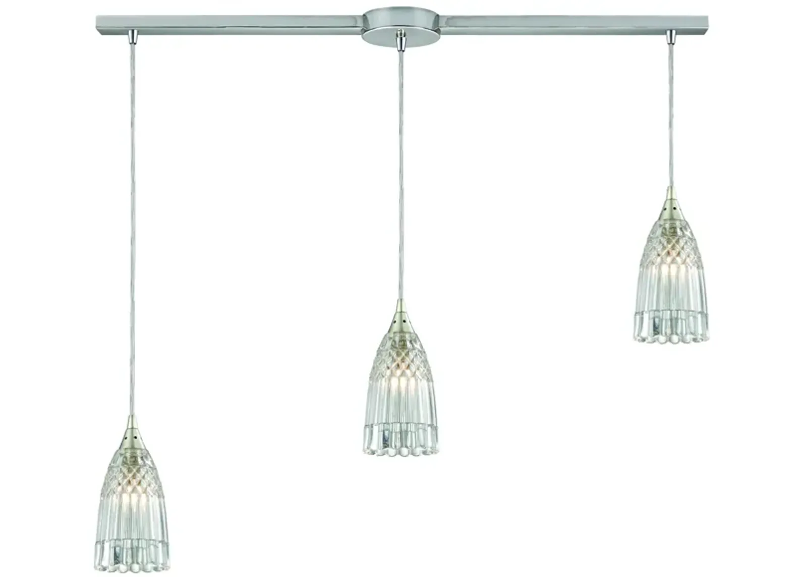 Kersey Configurable Multi Pendant - Satin Nickel