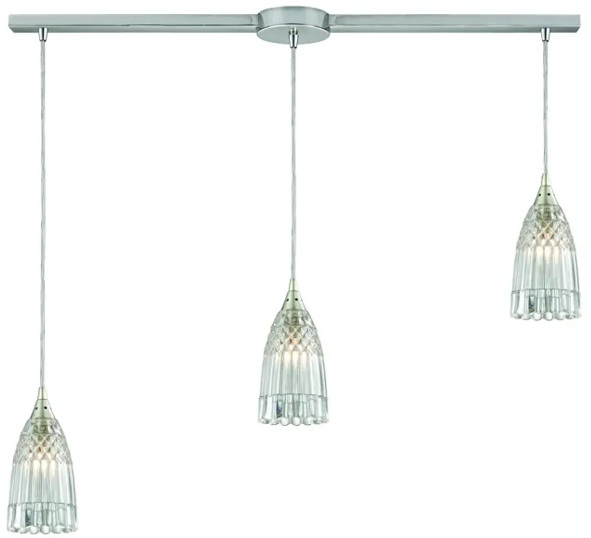 Kersey Configurable Multi Pendant - Satin Nickel