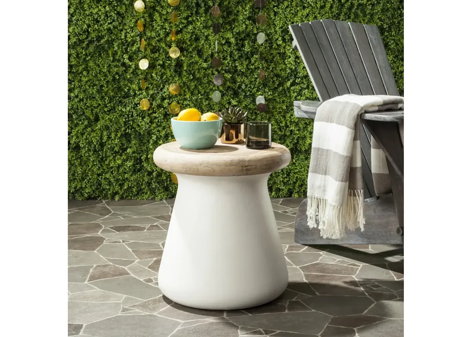 Button Indoor/Outdoor Modern Table