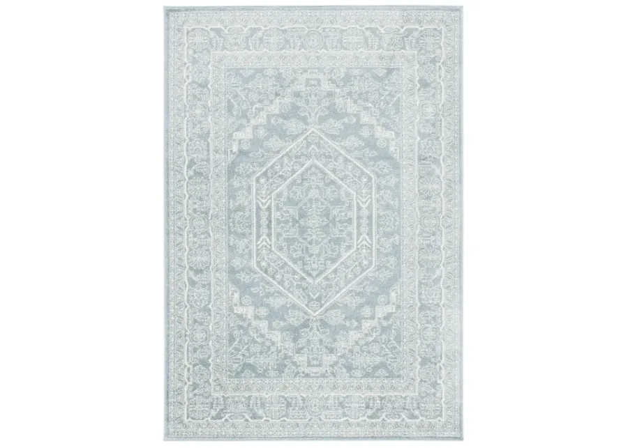 Adirondack Contemporary Slate / Ivory 2'-6" X 4' Powerloomed Rug