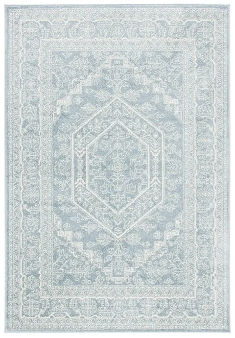 Adirondack Contemporary Slate / Ivory 2'-6" X 4' Powerloomed Rug