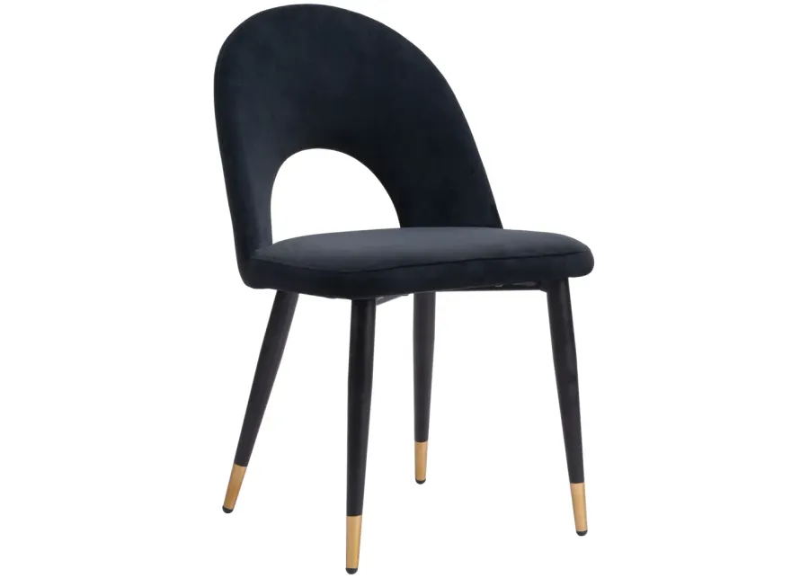 Menlo Dining Chair (Set of 2) Black