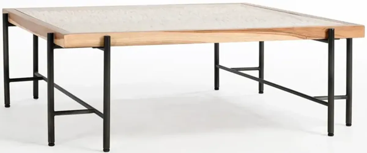 Cyrus 50" Square Coffee Table