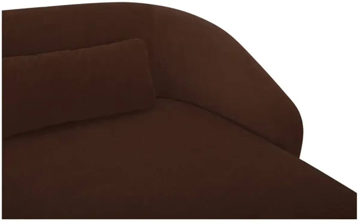 Amelia Right Arm Facing Chaise Chestnut