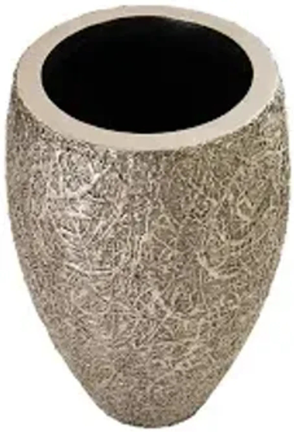 string theory planter, silver leaf, sm