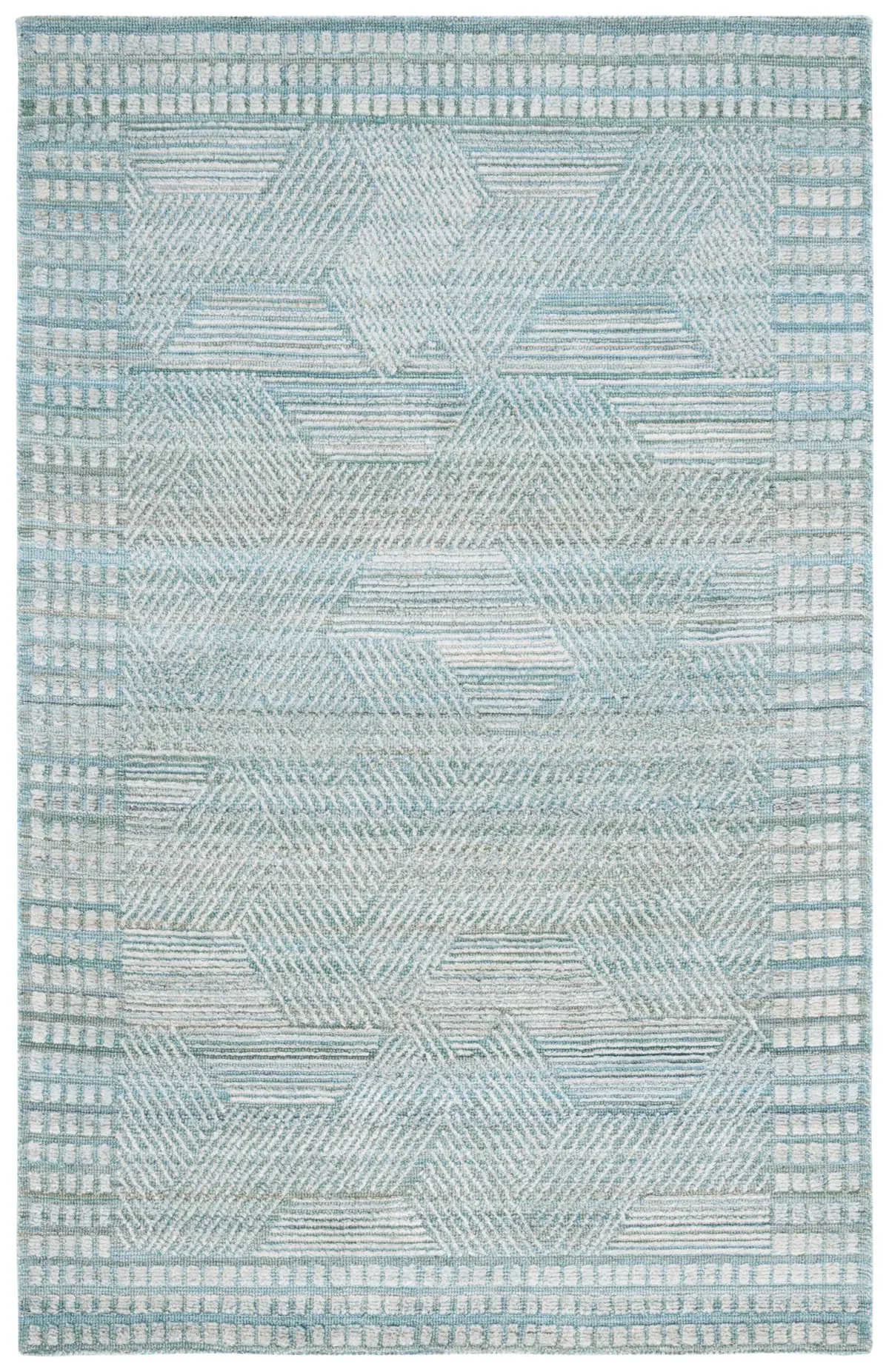 MARQUEE 107 TURQUOISE  3' x 5' Small Rectangle Rug