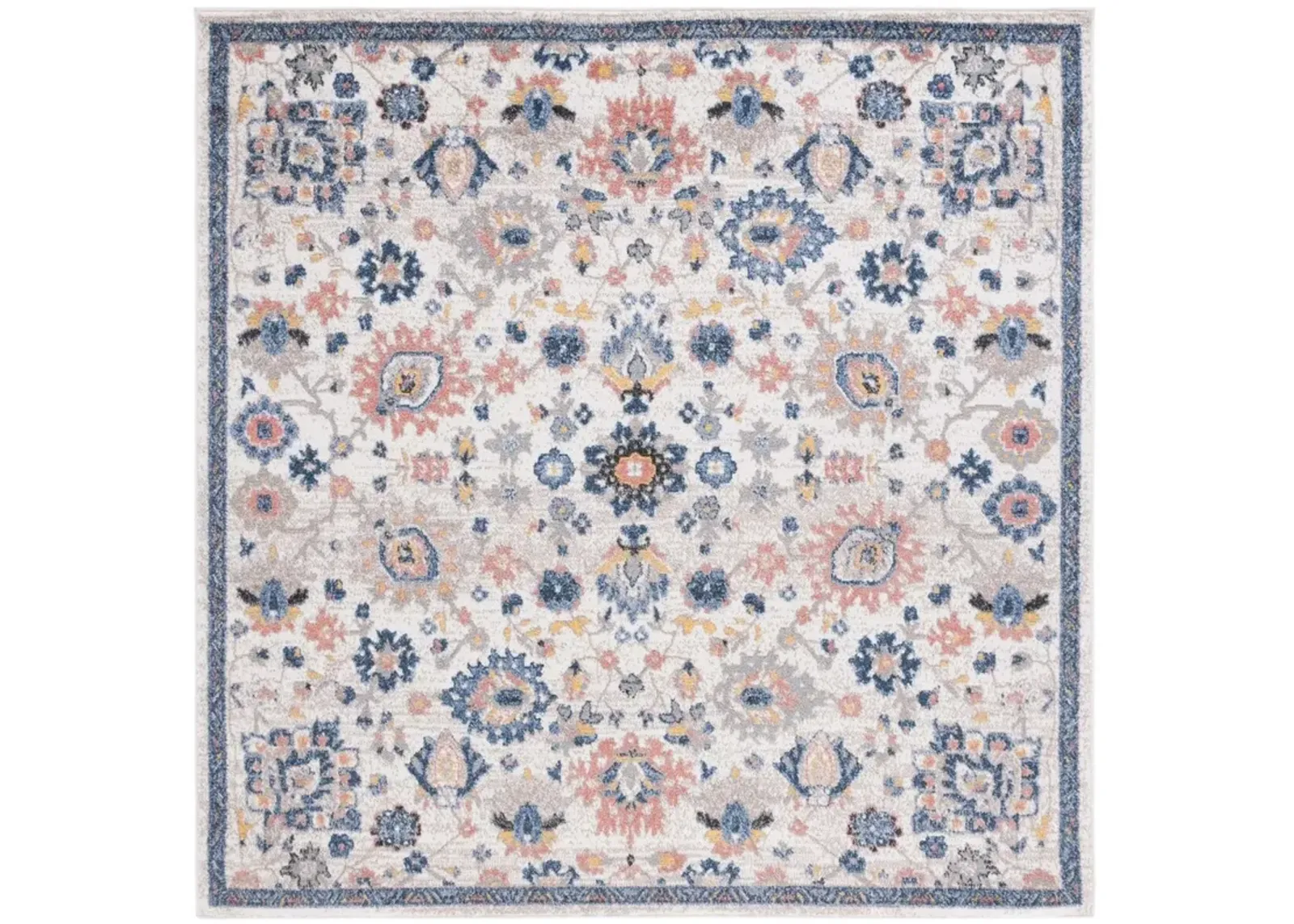 ASTORIA 410 Blue 6'-7' X 6'-7' Square Square Rug