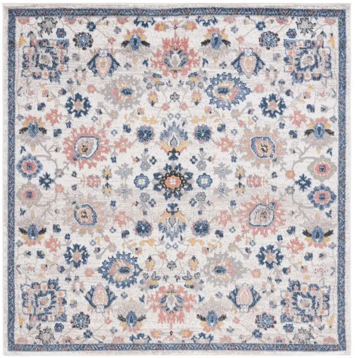 ASTORIA 410 Blue 6'-7' X 6'-7' Square Square Rug