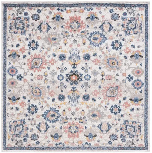 ASTORIA 410 Blue 6'-7' X 6'-7' Square Square Rug
