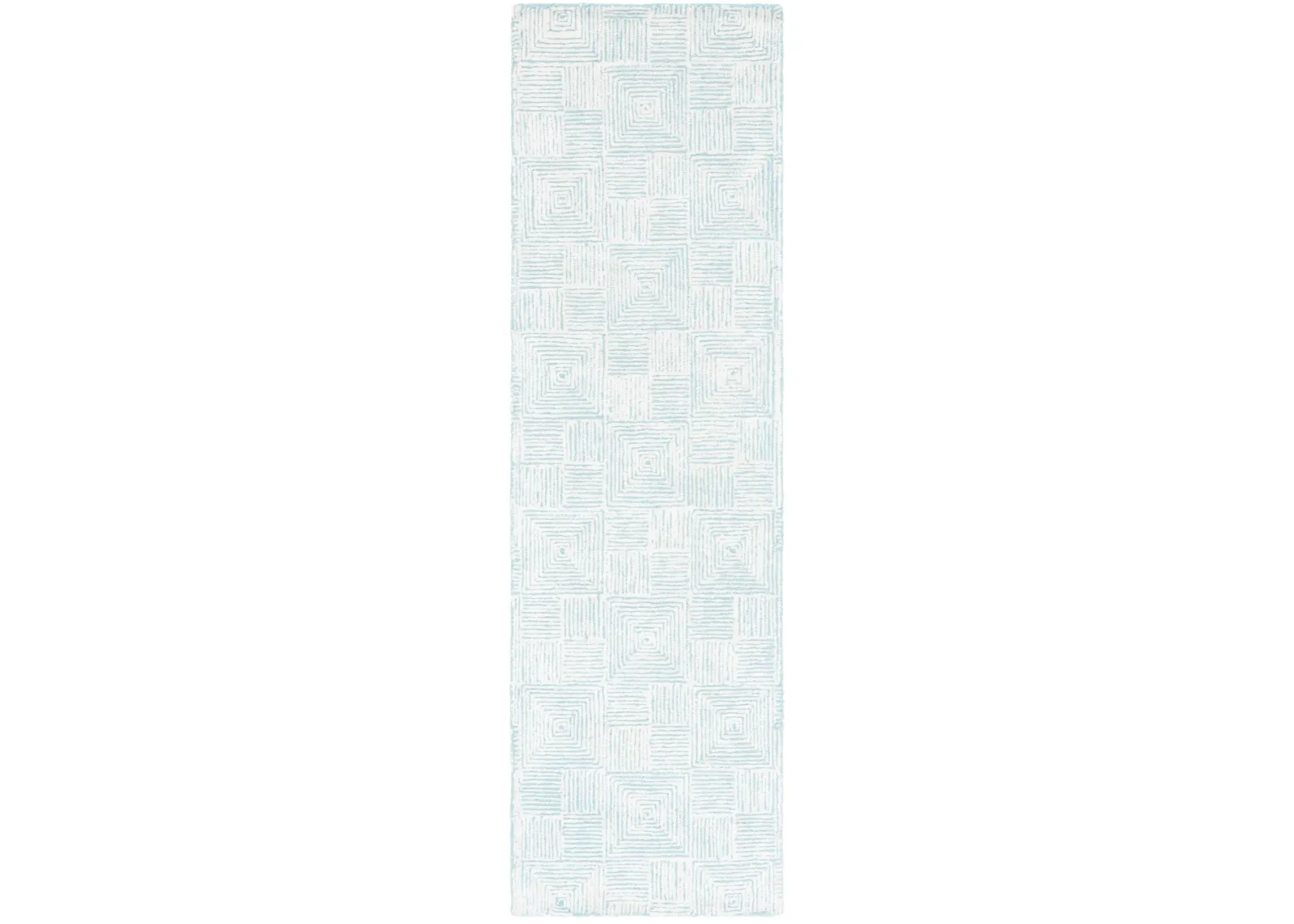 GLAMOUR 401 IVORY  2'-3' x 8' Runner Rug