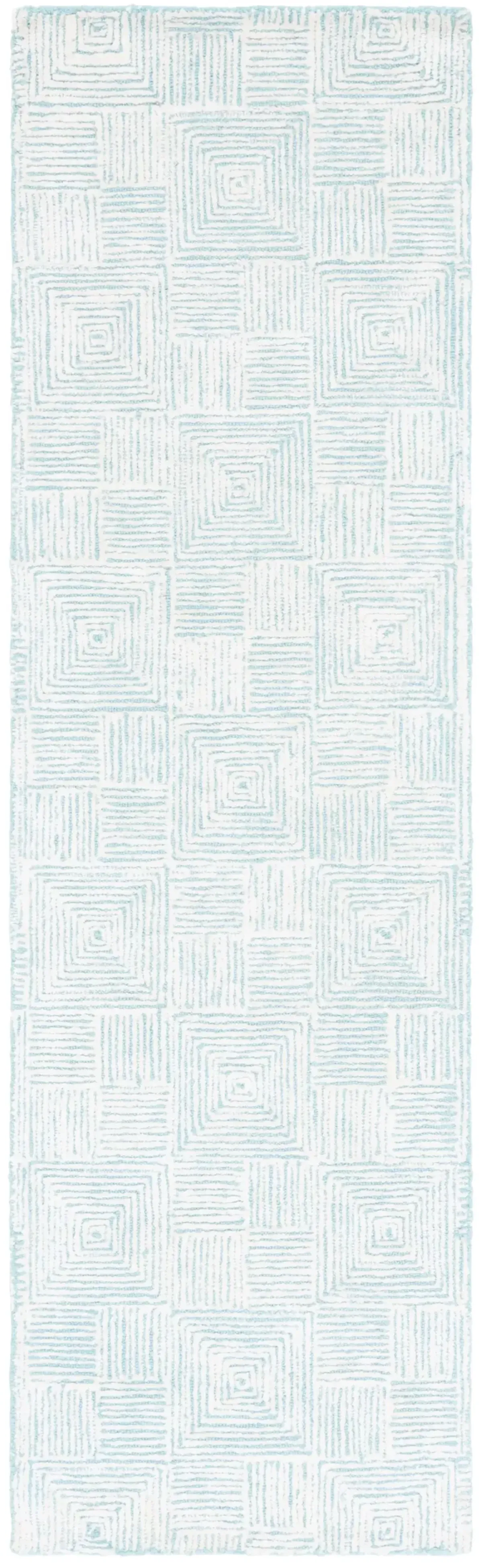 GLAMOUR 401 IVORY  2'-3' x 8' Runner Rug