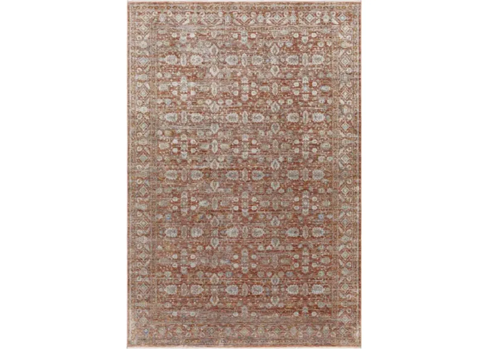 Isfahan ISF-2303 3'3" x 4'11" Machine Woven Rug