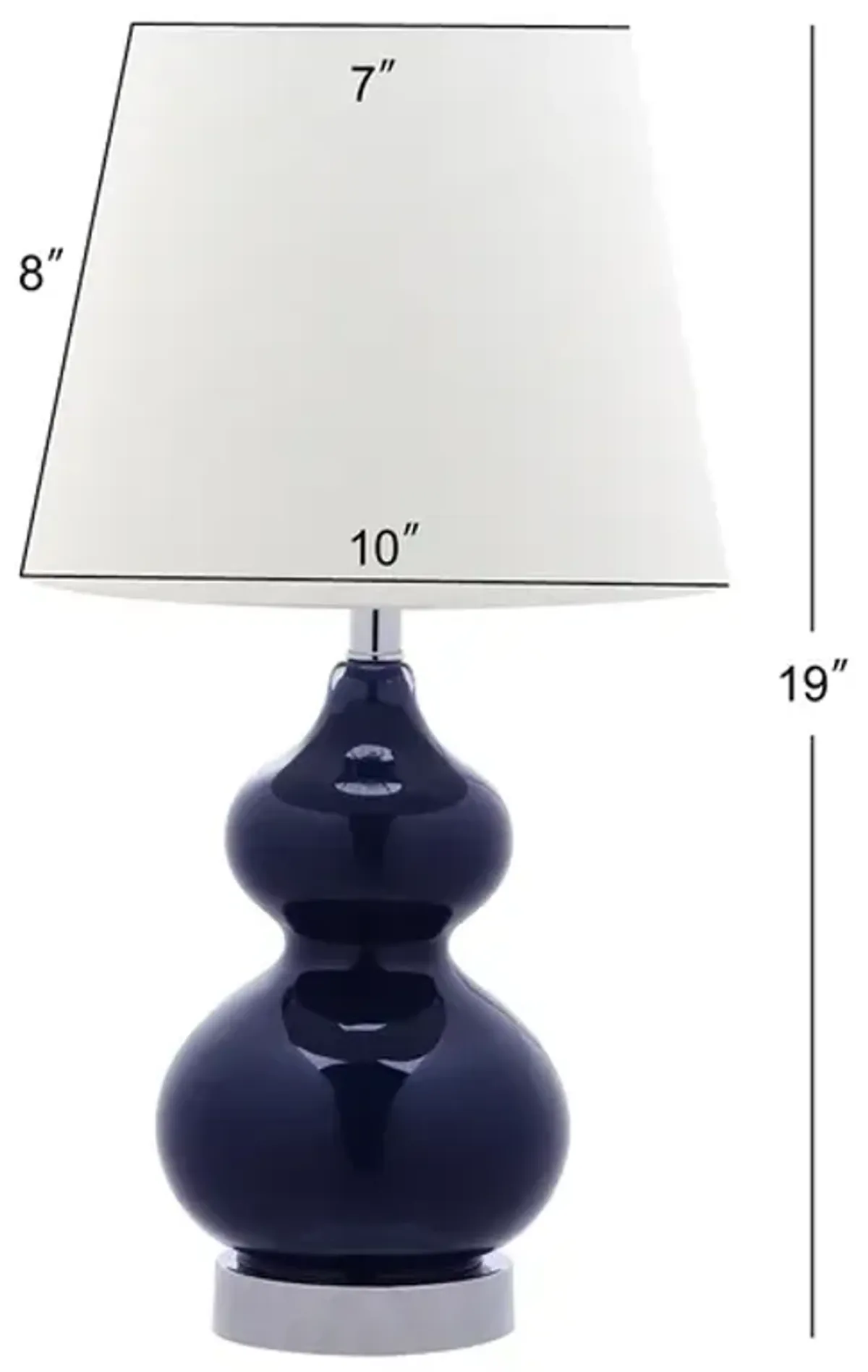 EVA DOUBLE MINI TABLE LAMP