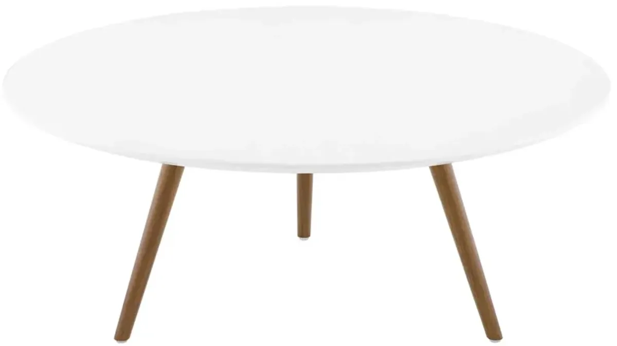 Lippa Round Coffee Table with Tripod Base