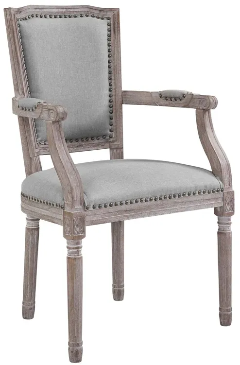 Penchant Dining Armchair Upholstered Fabric Set of 2