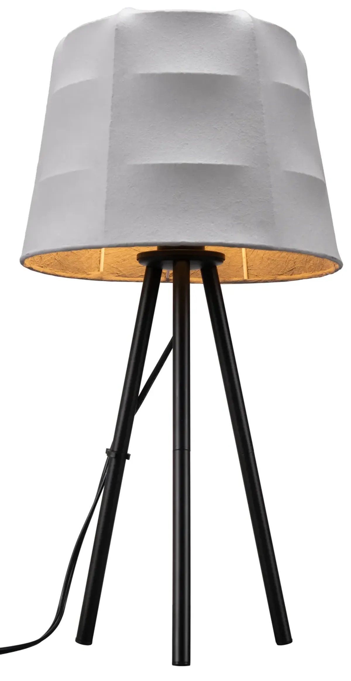 Mozzi Table Lamp Gray & Black