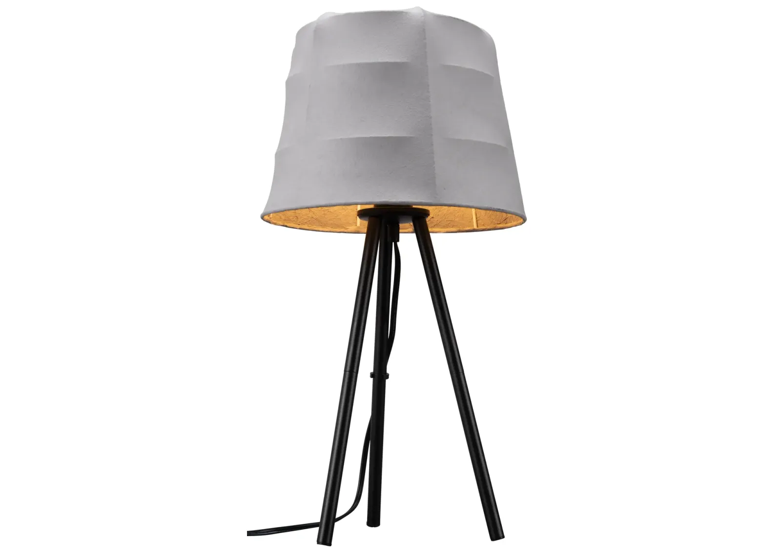 Mozzi Table Lamp Gray & Black