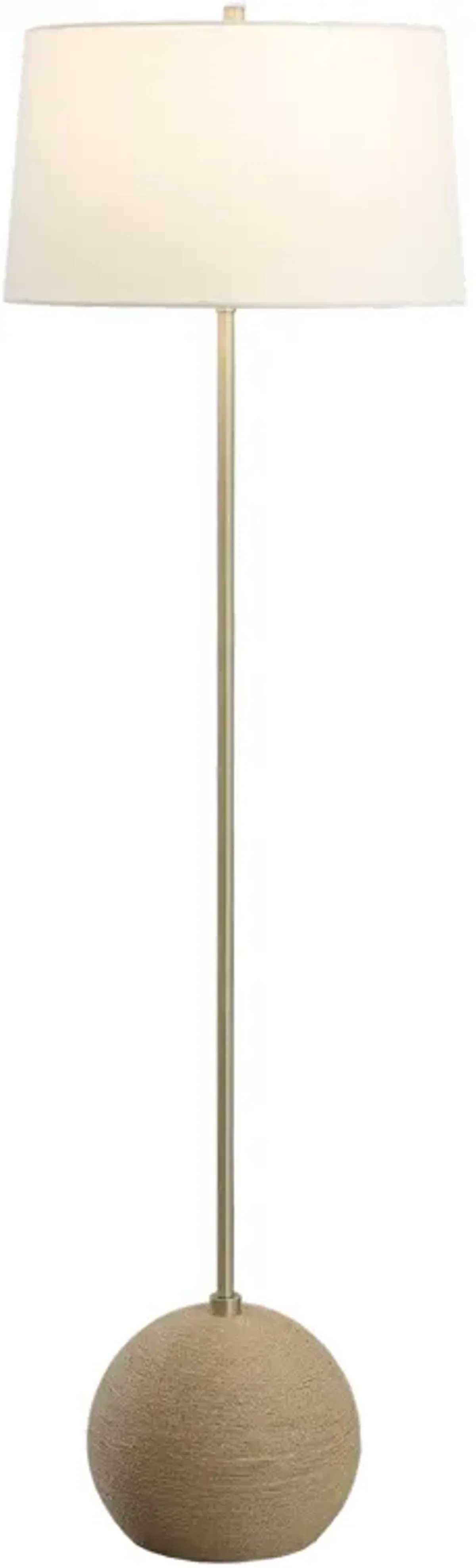 Captiva Brass Floor Lamp