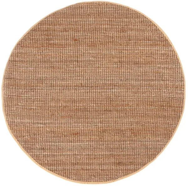 NATURAL FIBER Hand Woven 10' x 10' Round area rug