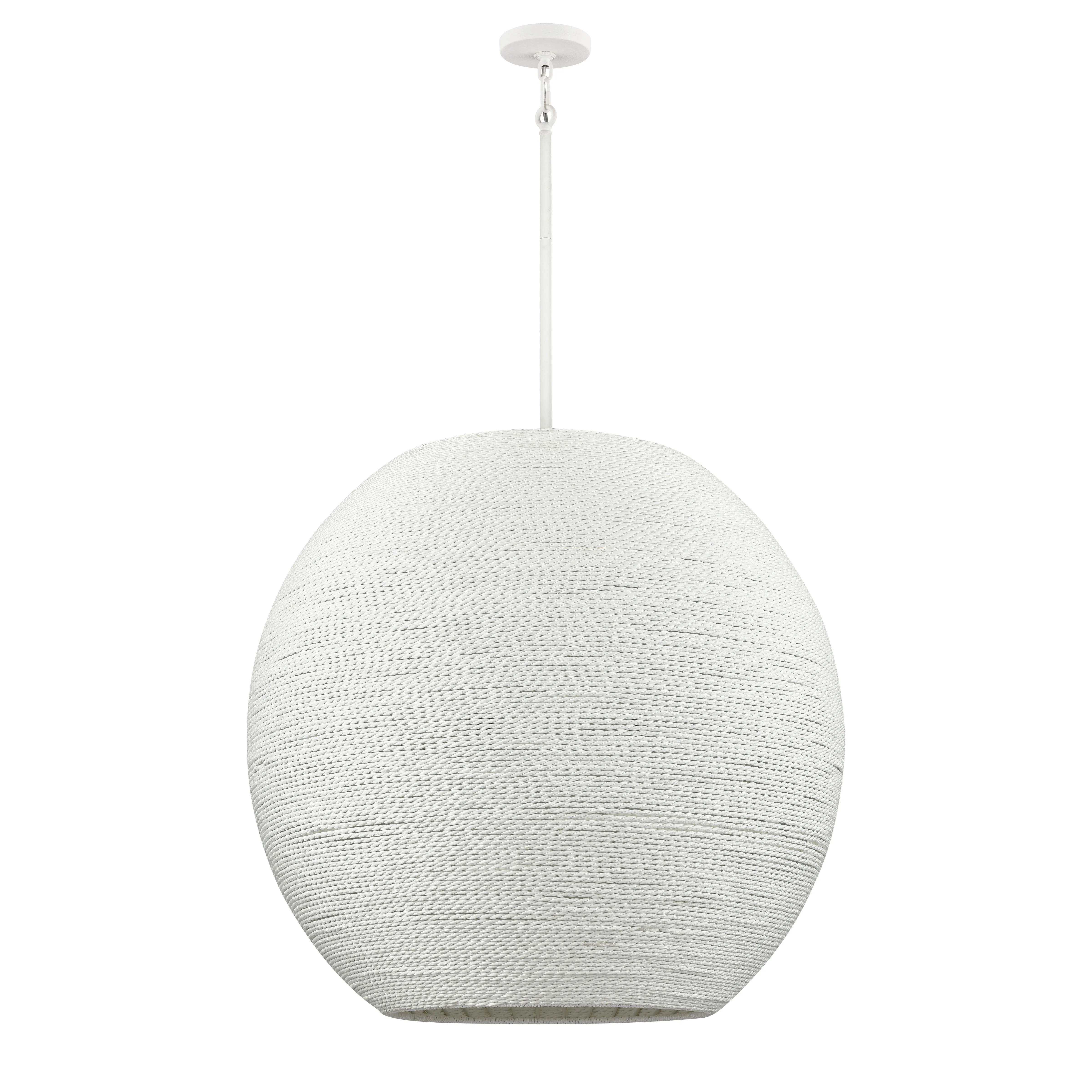 Sophie 30.5'' Wide 4-Light Pendant - White Coral