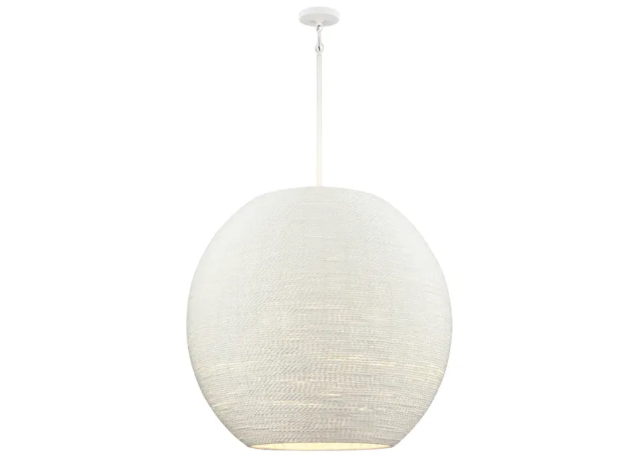 Sophie 30.5'' Wide 4-Light Pendant - White Coral