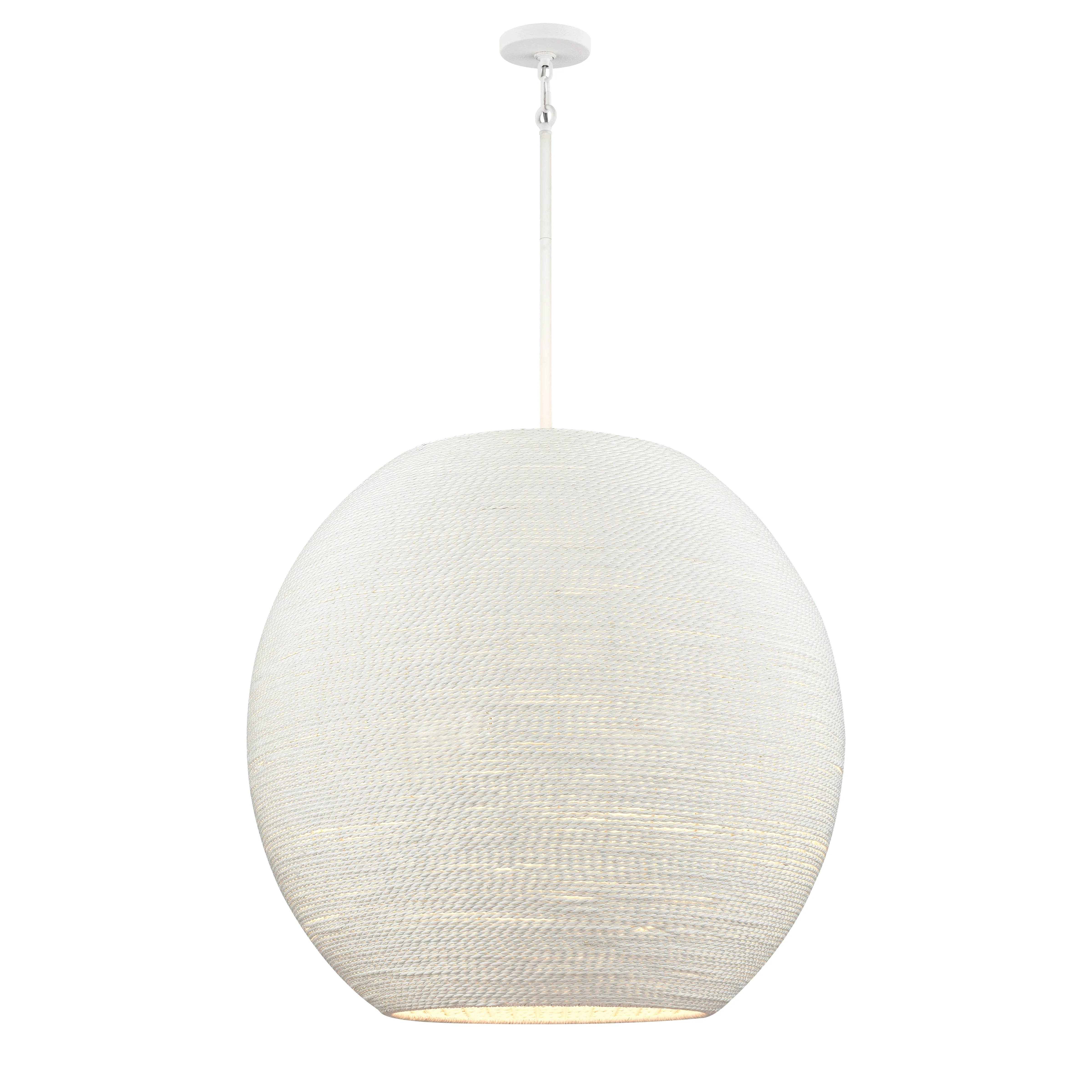 Sophie 30.5'' Wide 4-Light Pendant - White Coral