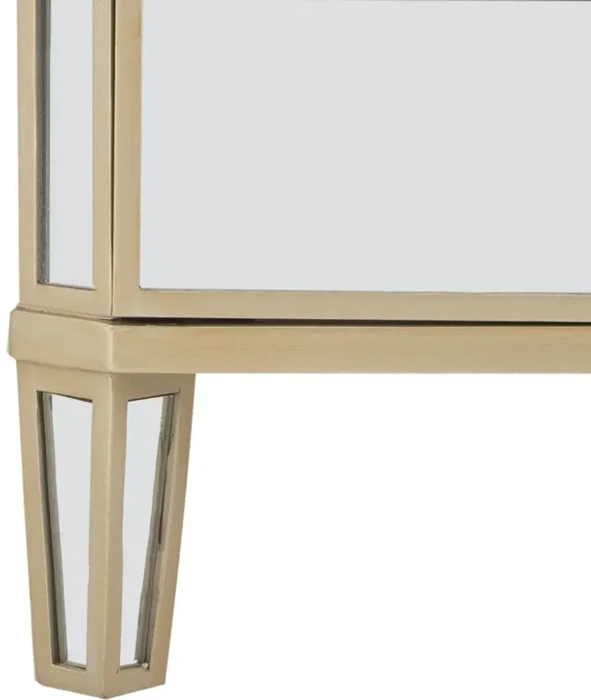 GIANA 3 DRAWER MIRRORED NIGHTSTAND