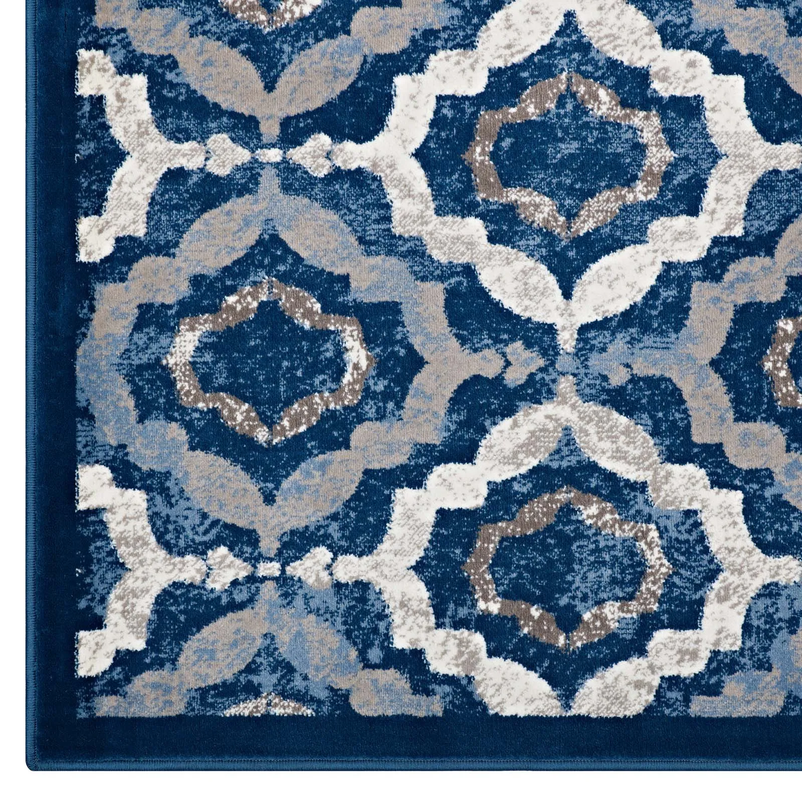 Kalinda Rustic Vintage Moroccan Trellis 5x8 Area Rug