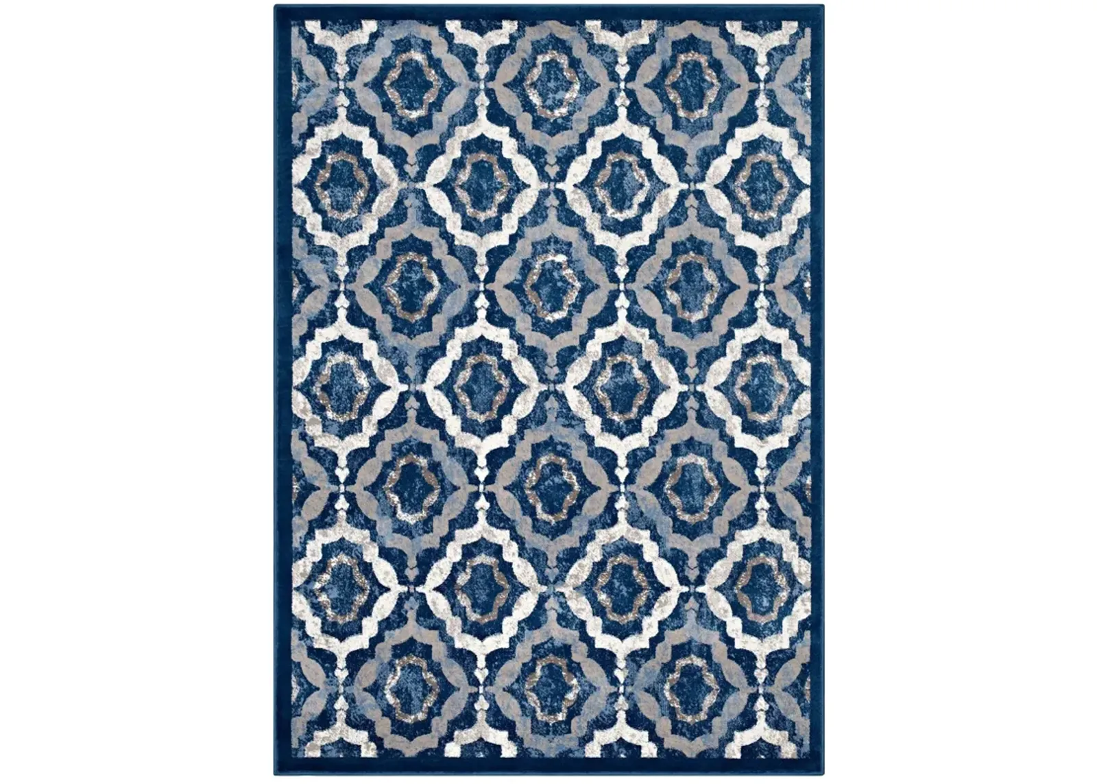 Kalinda Rustic Vintage Moroccan Trellis 5x8 Area Rug