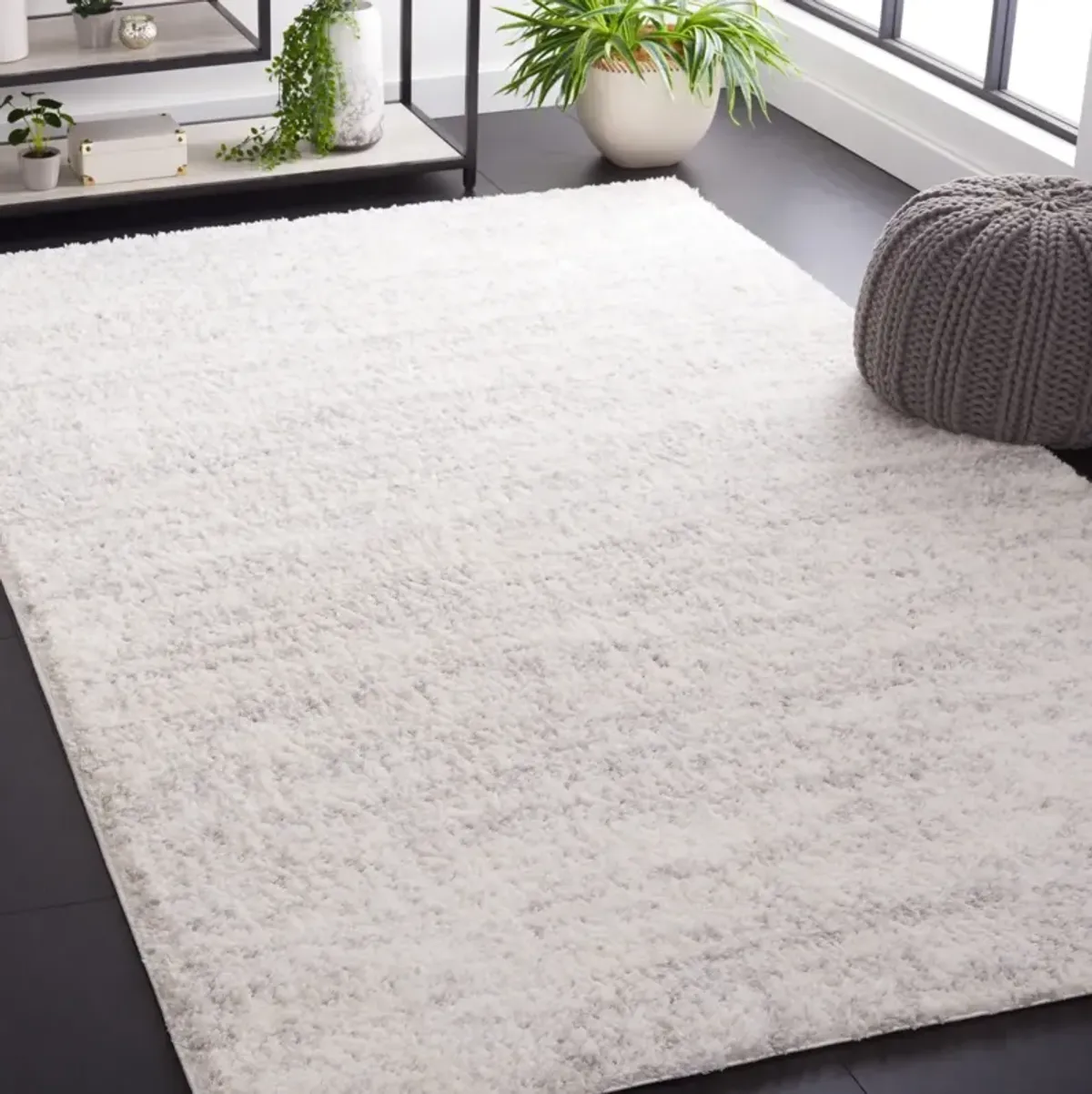 BERBER SHAG 563 IVORY  12' x 12' Square Square Rug