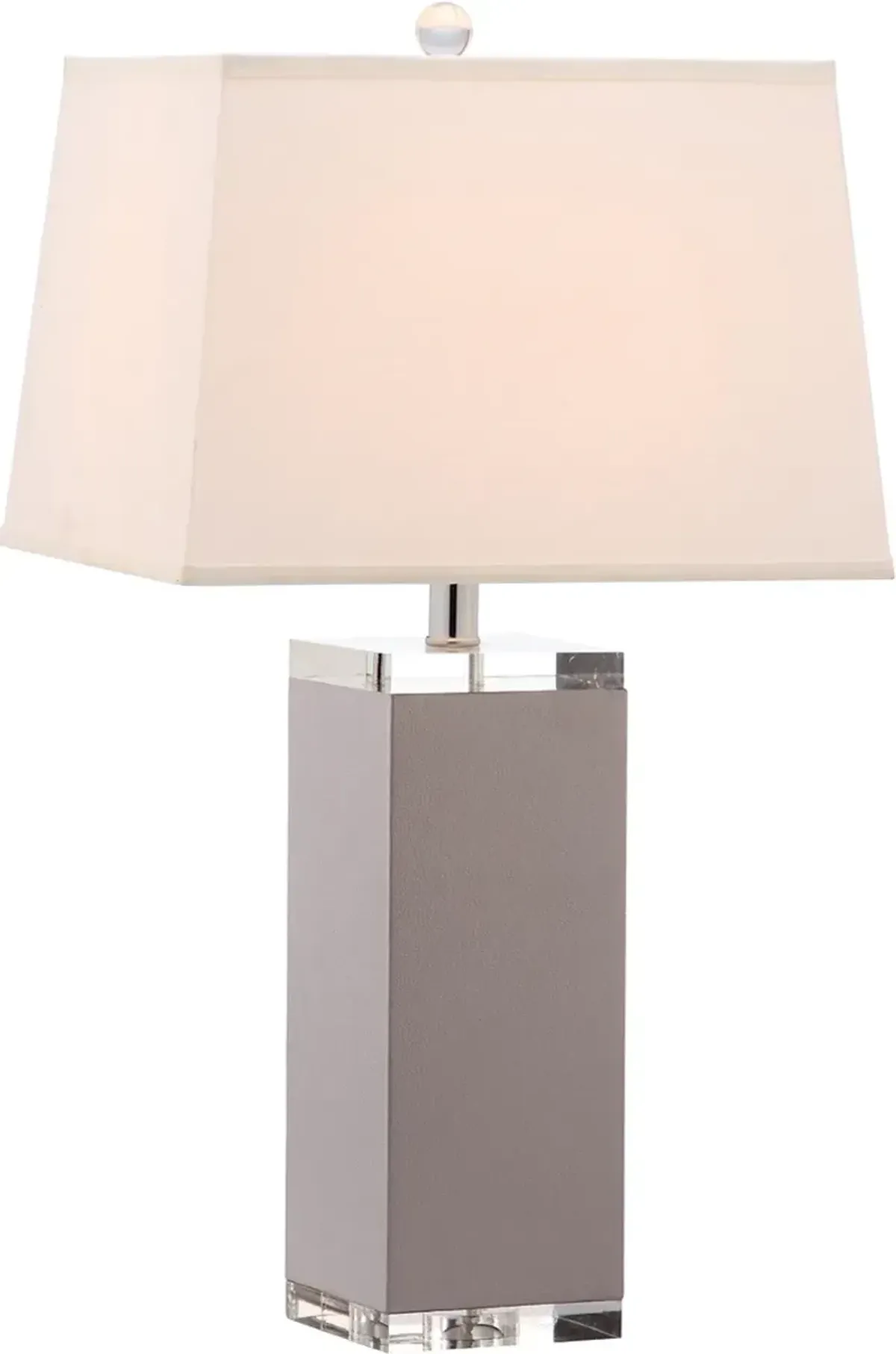 Deco 27-Inch H Leather Table Lamp - Set of 2