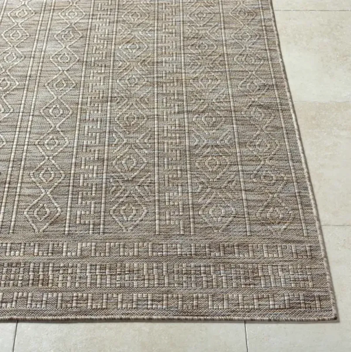 Terrace TRC-2304 3'11" x 5'7" Machine Woven Rug