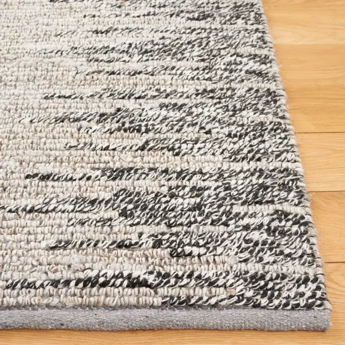 NATURAL FIBER 953 GREY  8' x 10' Large Rectangle Rug