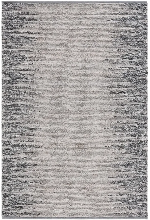 NATURAL FIBER 953 GREY  8' x 10' Large Rectangle Rug