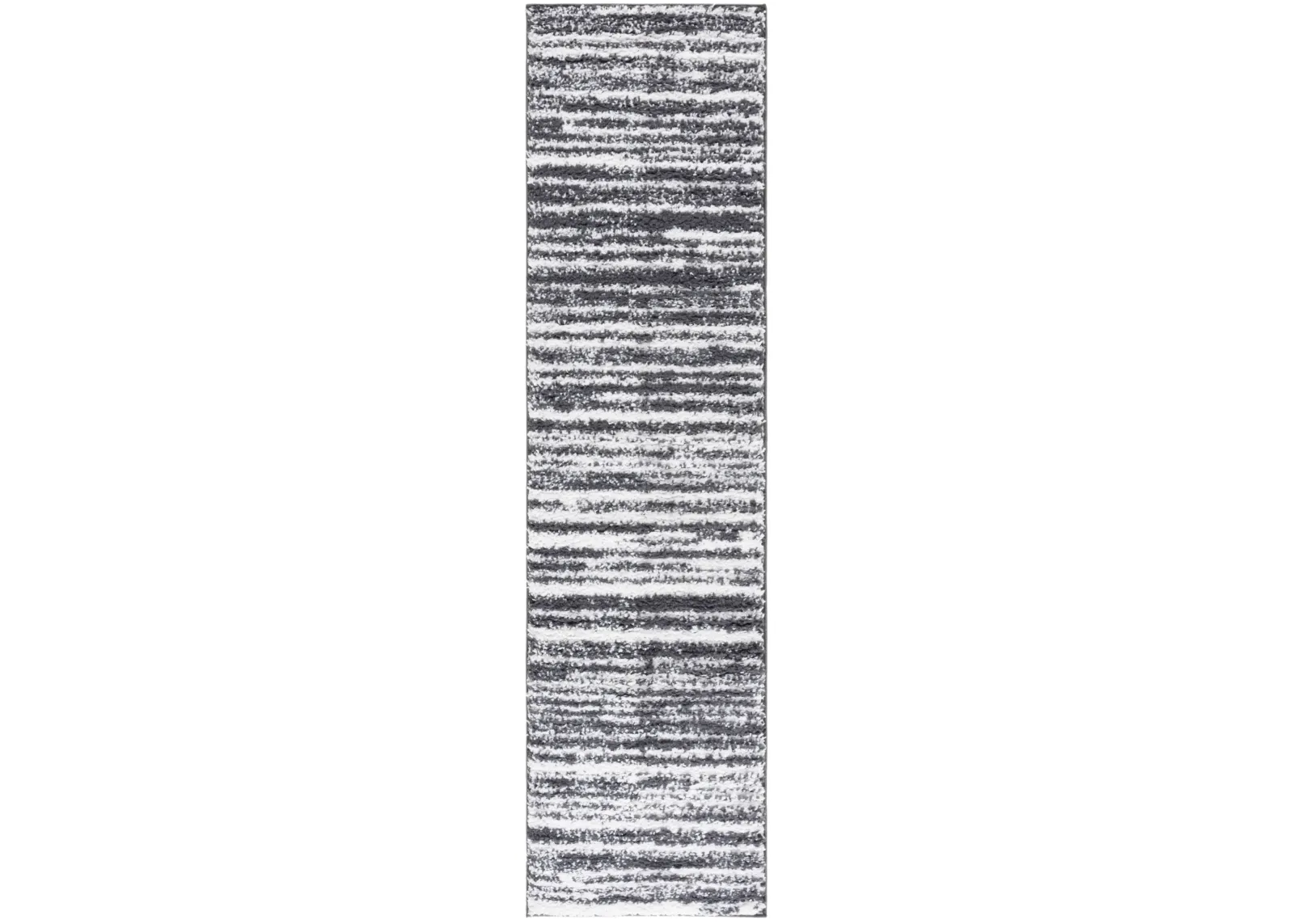 RUMI SHAG 110 CHARCOAL  2'-2' x 8' Runner Rug