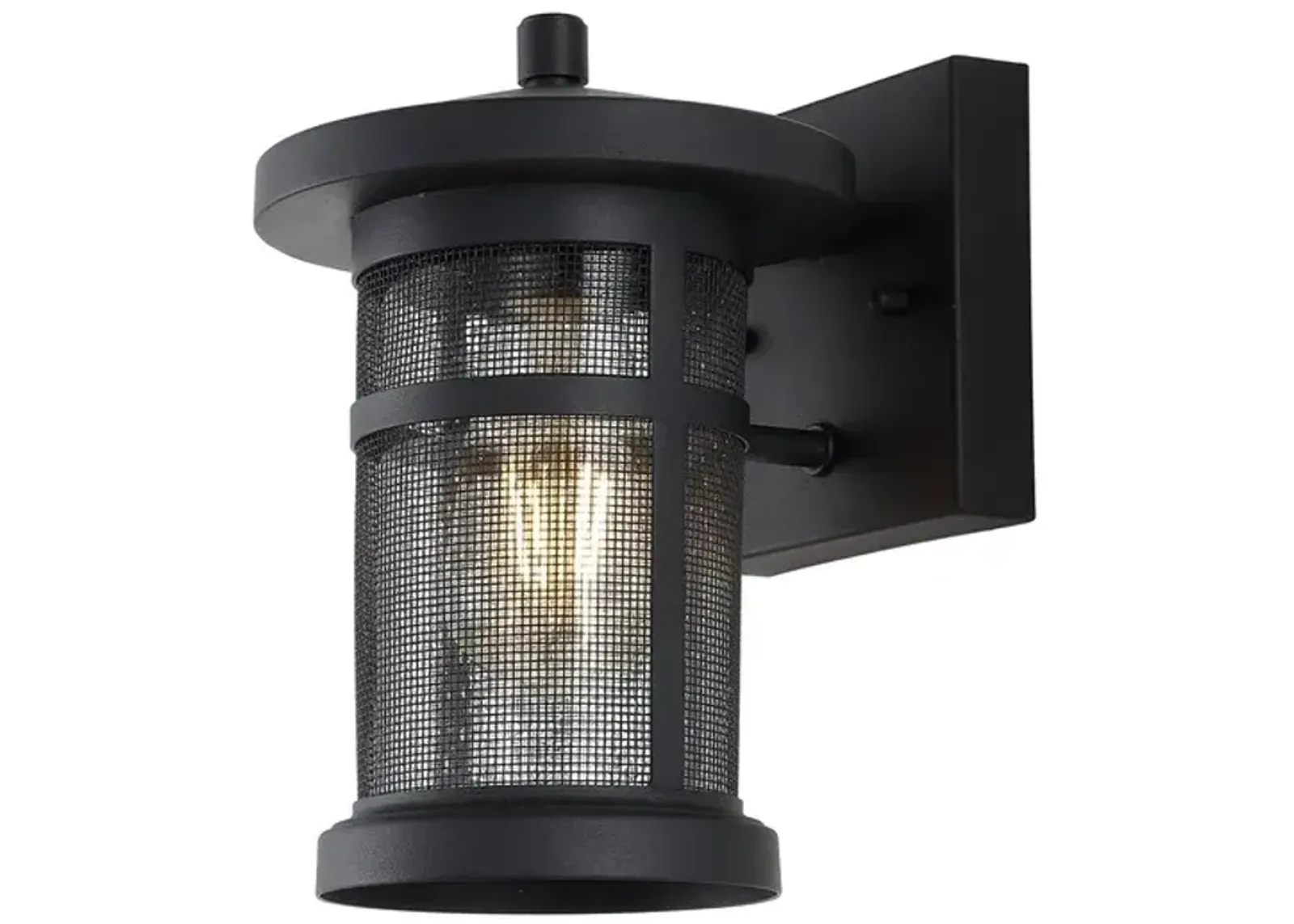 OSPREY OUTDOOR WALL SCONCE/BLACK - Set of 2