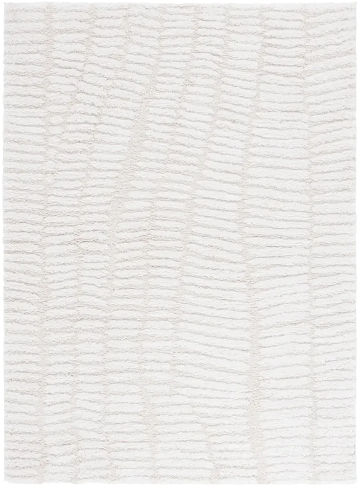 RUMI SHAG 130 IVORY  5'-3' x 7'-6' Medium Rectangle Rug