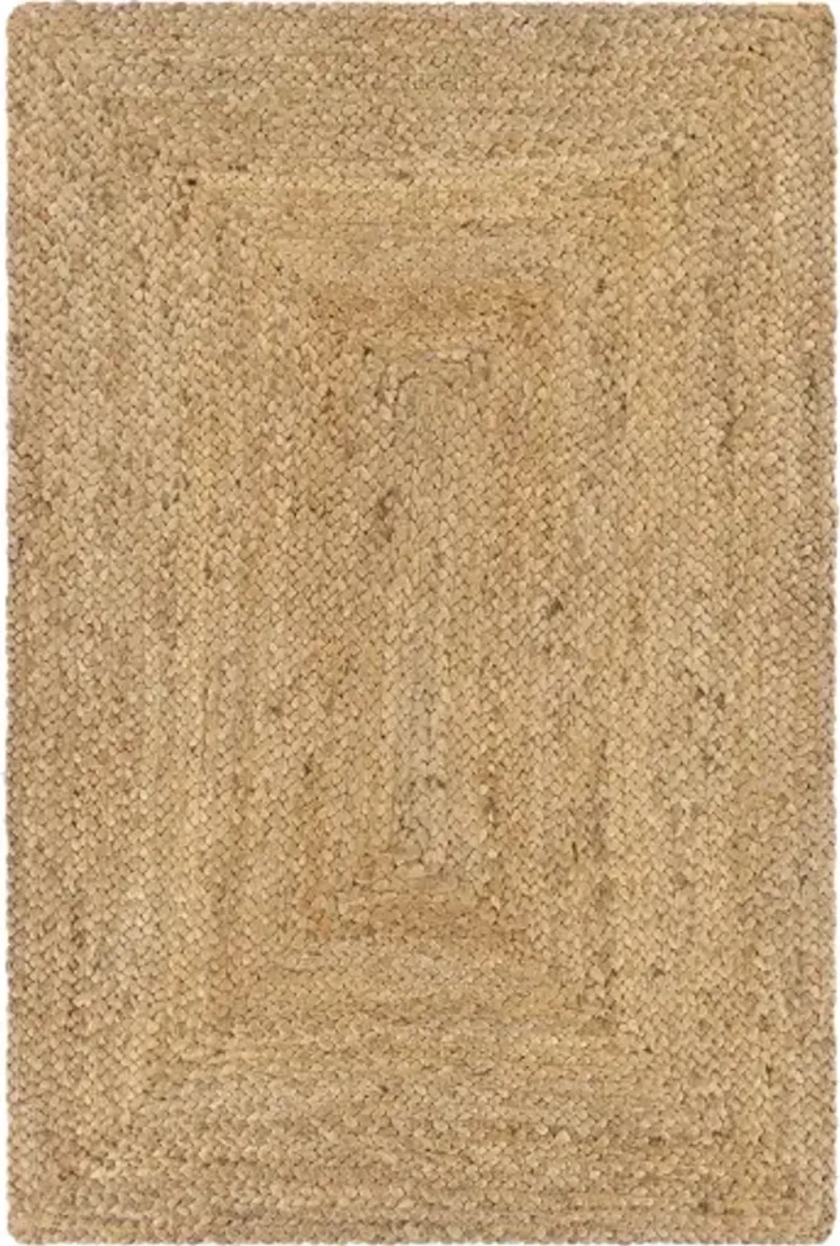 Natural Braids 6' x 9' Oval Rug