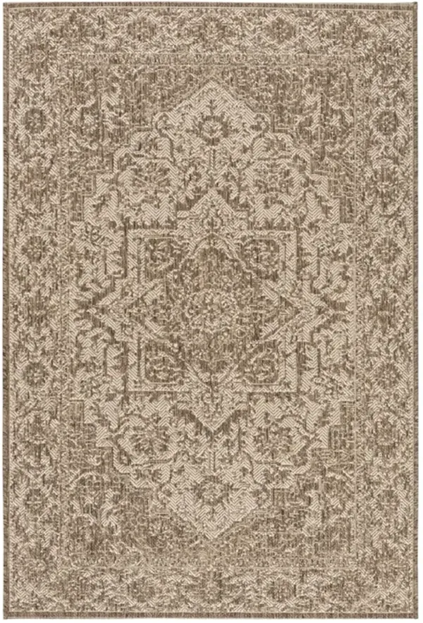 LINDEN 139 Collection LND139C-5 Cream / Beige 5'-3" X 7'-6"