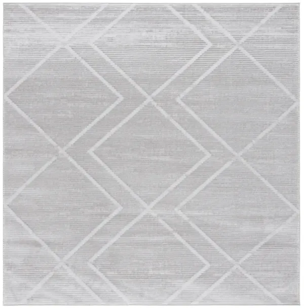 CARTER 214 GREY  6'-7' x 6'-7' Square Square Rug