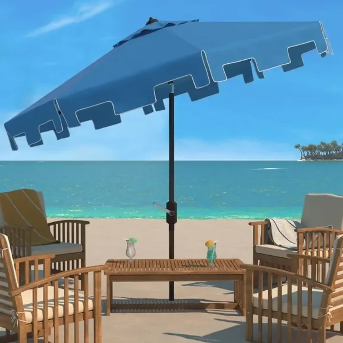 ZIMMERMAN 9 FT MARKET UMBRELLA