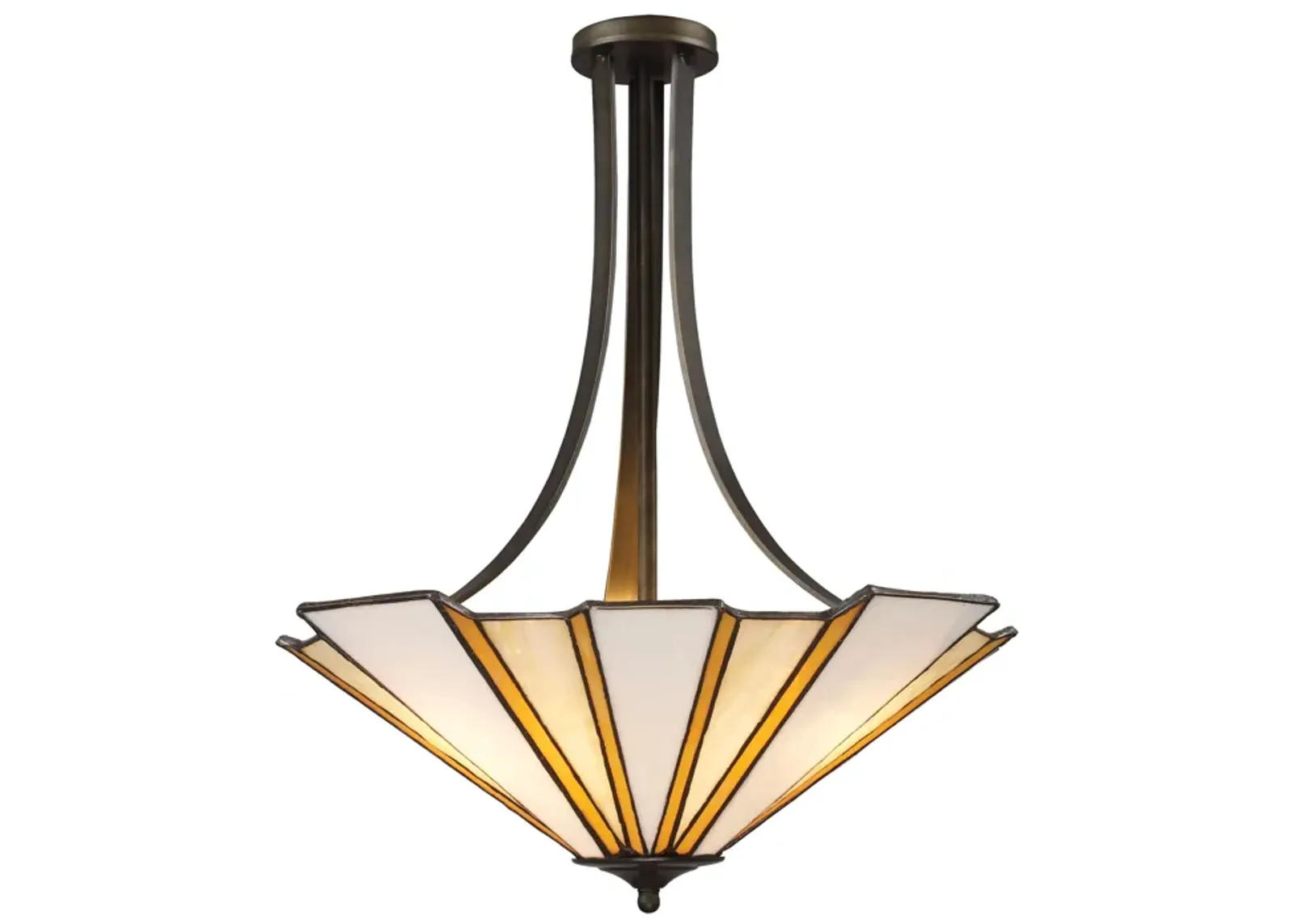 FULTON 3-LIGHT PENDANT in ANTIQUE BRONZE