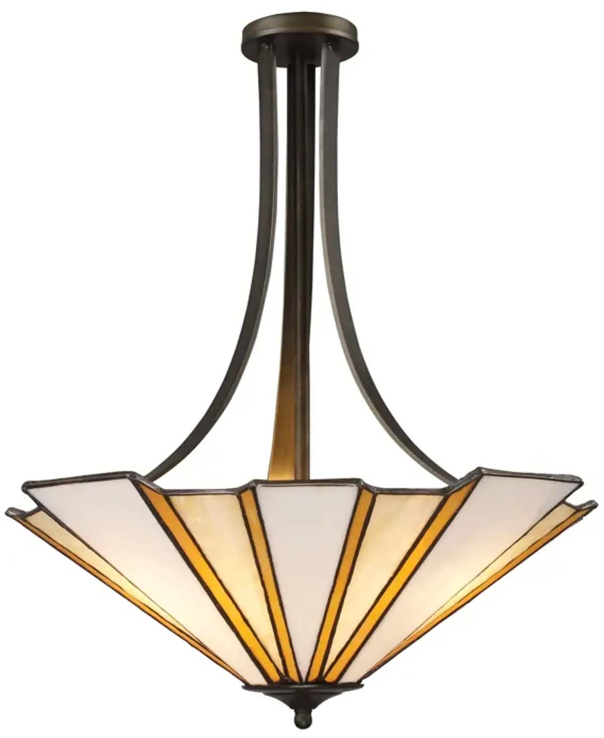 FULTON 3-LIGHT PENDANT in ANTIQUE BRONZE